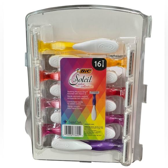 BIC Soleil Simply Color Collection Smoother Shave (16 Total) NEW - Picture 2 of 8
